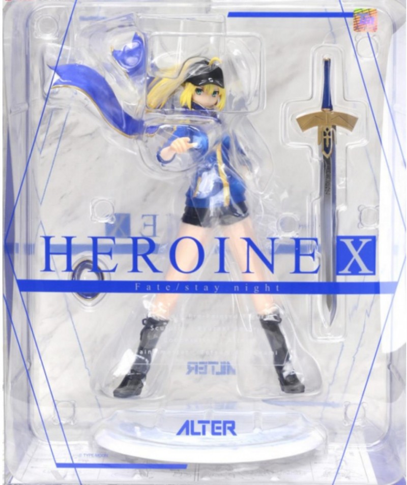 Heroine X Saber Fate/stay night Complete Figure / Аниме фигурка Сейбер из аниме Судьба Ночь Схватки