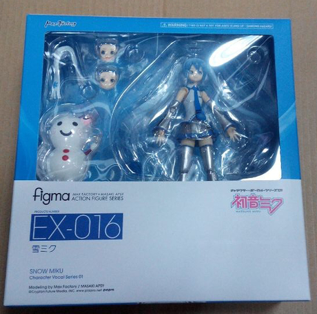 Figma EX-016. Snow Miku / Мику Хацунэ Vocaloid