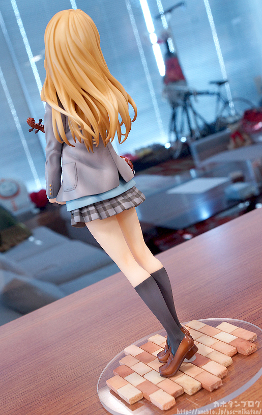 Your Lie in April Miyazono Kaori 1/7 Scale Painted PVC Action Figure / Твоя апрельская ложь аниме фигурка