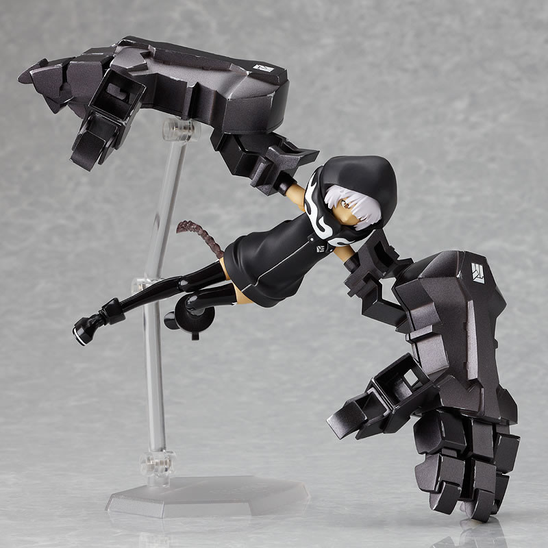 Figma SP-018. Black Rock Shooter Strength ver. figure / Стрелок с Черной скалы аниме фигурка